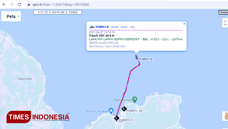 Radio Penjejak Nelayan Berbasis LORA Diujicoba di Teluk Tomini Poso Sulteng  - TIMES Indonesia