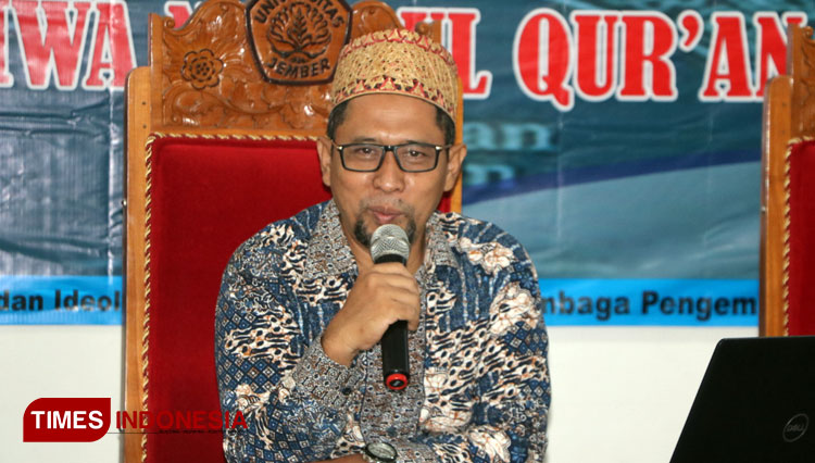 Ketua Forum Kerukunan Umat Beragama (FKUB) Jember, DR KH. Abdul Muis. (Foto: Humas Unej for TIMES Indonesia)