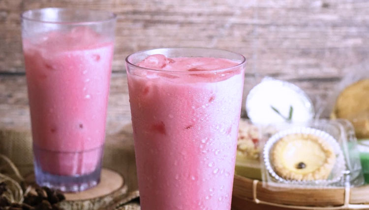 Es Permen Karet Viral, Begini Cara Buat Es yang Creamy dan Manis ini