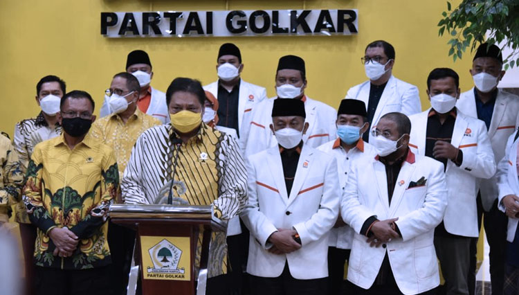 Ketum DPP Golkar Airlangga Hartarto. (FOTO: DPP Golkar for TIMES Indonesia)