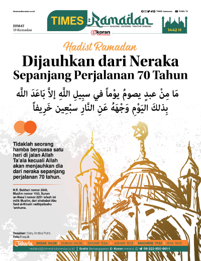 Edisi Jumat, 30 April 2021: E-Koran, Bacaan Positif Masyarakat 5.0