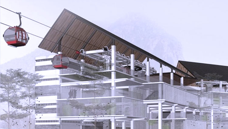 Kereta gantung yang direncanakan akan dipergunakan di Kota Batu. (foto: Pemkot Batu for TIMES Indonesia)