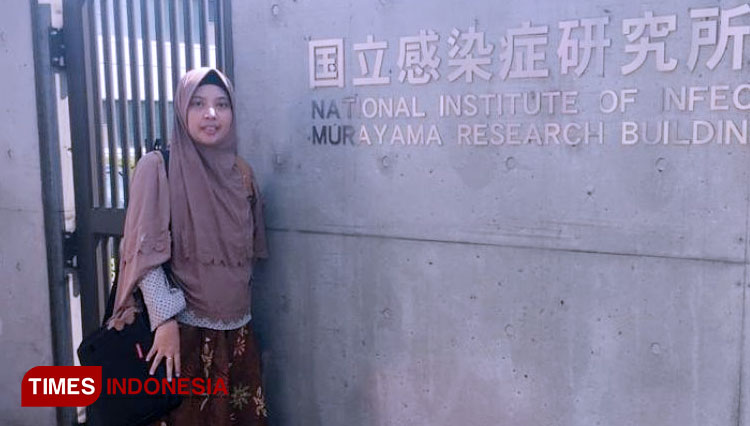 Laura Navika Yamani S.Si., M.Si., Ph.D., salah satu pakar epidemiologi FKM UNAIR. (FOTO: AJP TIMES Indonesia)