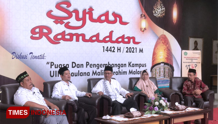 Syiar ramadan UIN Maliki Malang di hari kesembilan belas ramadan. (Foto: Nadira Rahmasari/TIMES Indonesia)