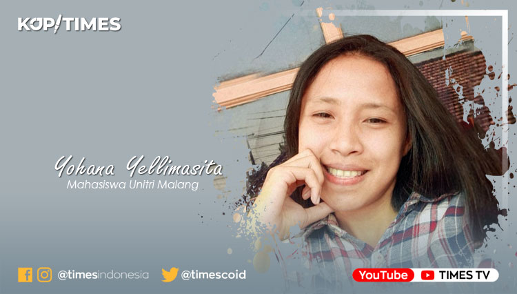Yohana Yellimasita, Mahasiswa Ilmu Komunikasi Kosentrasi Jurnalistik Unitri Malang.