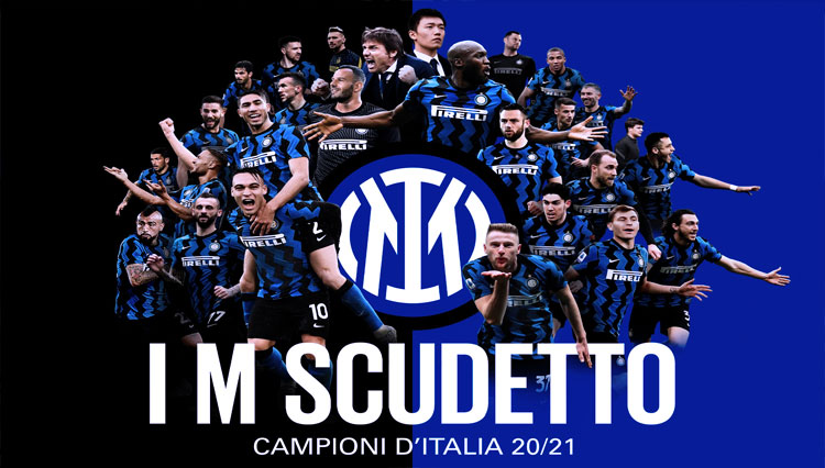 Inter Milan meraih Scudetto (FOTO: twitter Inter Milan) 