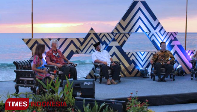 An outdoor meeting at Holiday Resort Lombok. (Photographs: Holiday Resort Lombok for TIMES Indonesia)