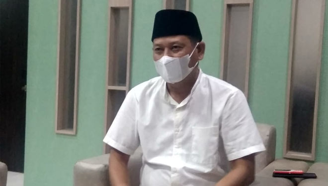 Ketua DPRD Kabupaten Lamongan Abdul Ghofur, Senin (03/05/2021), Foto : Moch. Nuril Huda/TIMES Indonesia).