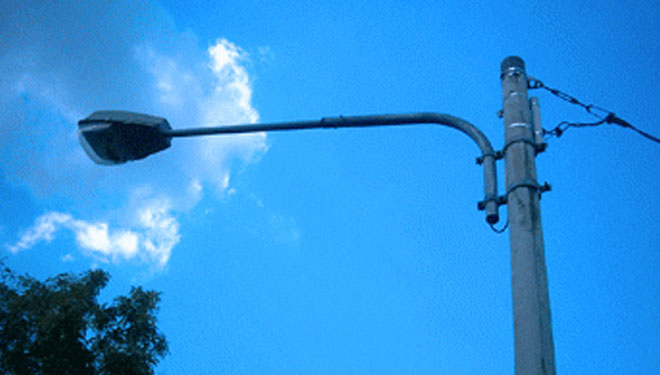 Ilustrasi lampu penerangan jalan. (Foto : Riauhits)