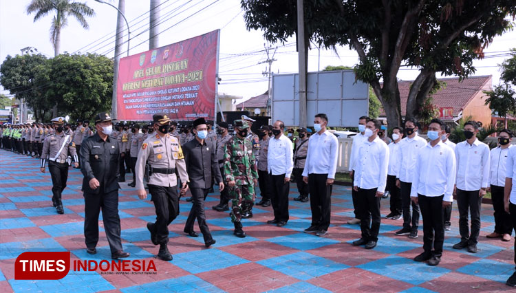 Operasi Ketupat Lodaya 2021 792 Personel Gabungan Diterjunkan Di Majalengka Times Indonesia