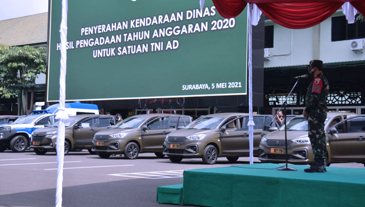 Dapat Dukungan Kendaraan Dinas Dari Ksad Pangdam Ungkap Rasa Bangga