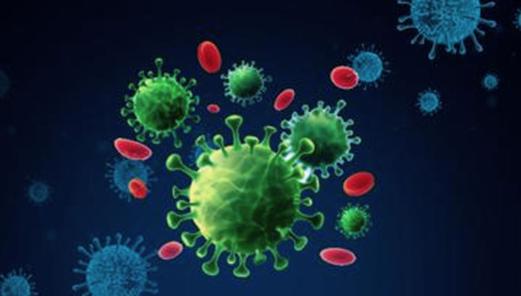Ilustrasi Virus varian Baru Covid-19 (Foto : Liputan6.com/Trieyasni)