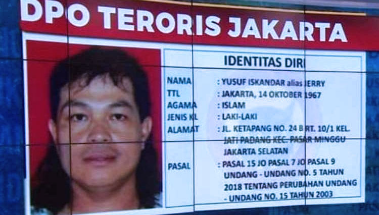 Info DPO Teroris Yusuf Iskandar alias Jerry. (Foto: infosatu.co.id)