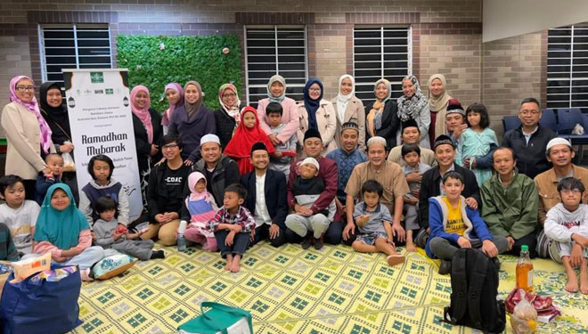 NU Sydney menggelar buka bersama untuk kali pertama pada Ramadan 1442H (Foto: NU Sydney for TIMES Indonesia)