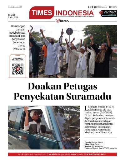 Edisi Jumat, 7 Mei 2021: E-Koran, Bacaan Positif Masyarakat 5.0
