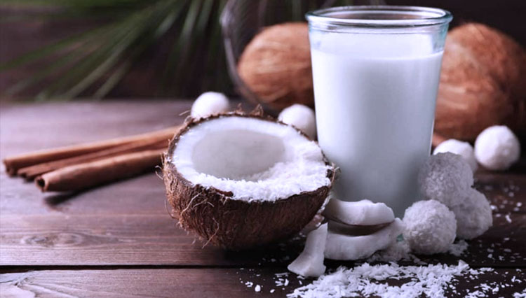 Santan atau coconut milk (foto: Pinterest)