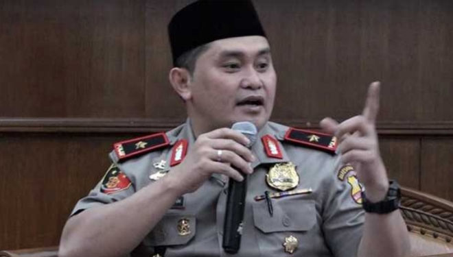 Kapolda Metro Jaya, Irjen Pol Fadil Imran saat menyampaikan keterangan pers di Jakarta (foto: Dokumen/ANTARA)