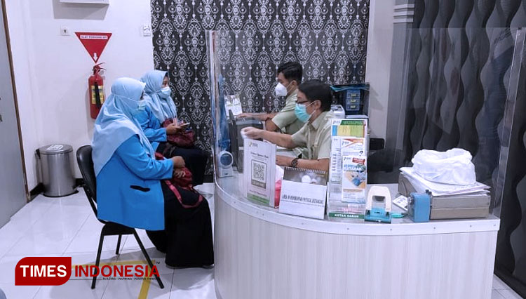 UMG laksanakan vaksinasi bagi civitas akademiknya. (FOTO: AJP TIMES Indonesia)