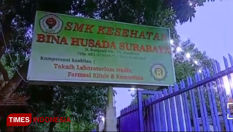 Kegiatan pratikum di SMK Kesehatan Bina Husada Surabaya. (Foto-foto: SMK Kesehatan Bina Husada for TIMES Indonesia)