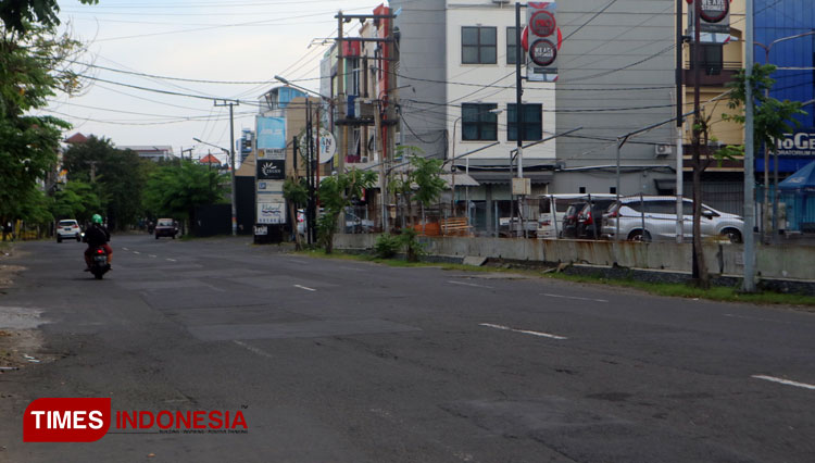 Surabaya Nampak Lengang Saat Lebaran, Banyak Pelanggar Larangan Mudik