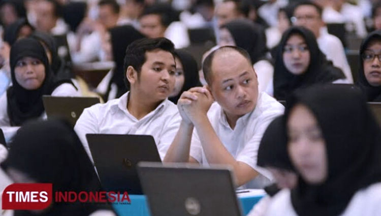 Ilustrasi - Tes SKB CPNS di Surabaya (Foto: dok. TIMES Indonesia)