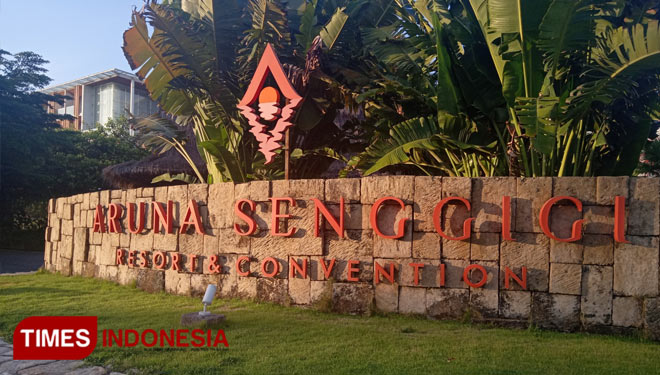 Aruna Senggigi Resort & Convention di kawasan wisata Senggigi, Lombok Barat. (Foto: Anugrah Dany/TIMES Indonesia)