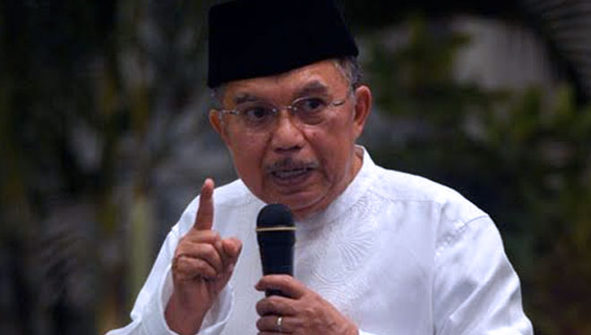 Ketua Umum Dewan Masjid Indonesia (DMI) Jusuf Kalla. (FOTO: lensabangkabelitung)