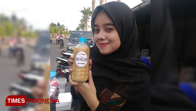 These Students of SMK Harapan Mulya Ponorogo Invented Their Herbal Drink Recipe