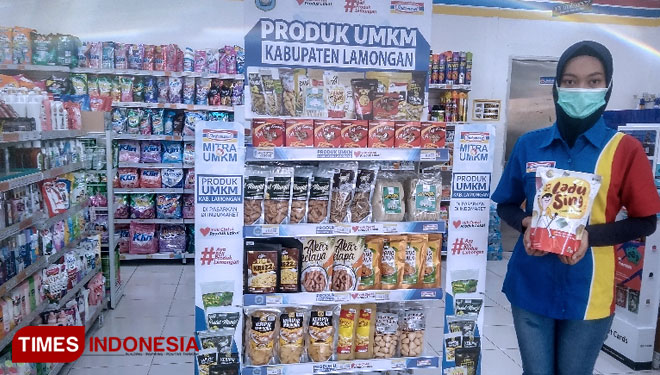 Produk UMKM yang sudah masuk ke toko jejaring di Kabupaten Lamongan. (Ilustrasi Dok. TIMES Indonesia)