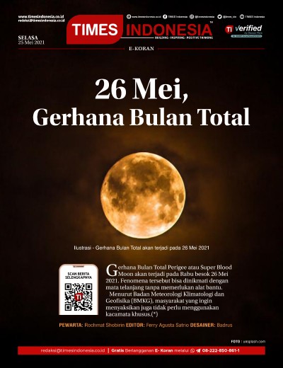 Edisi Selasa, 25 Mei 2021: E-Koran, Bacaan Positif Masyarakat 5.0 