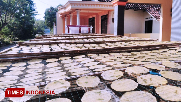 Krupuk Opak Samiler Khas Jombang Tetap Eksis Meski Pandemi