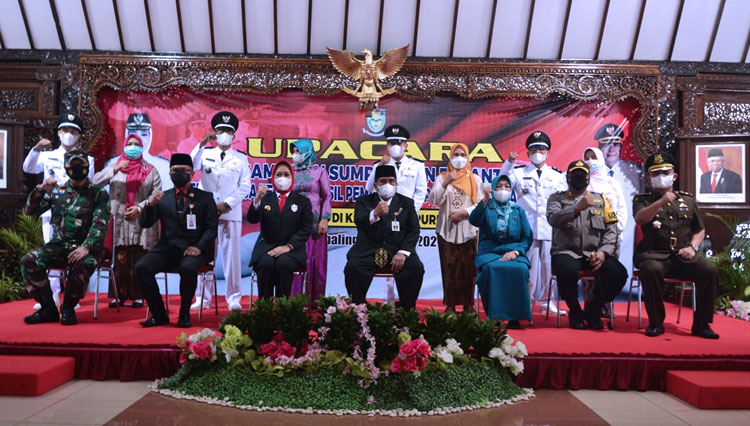 pelantikan kades purbanlingga 2