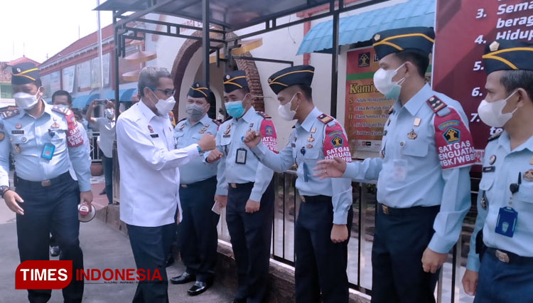 Penguatan Zona Integritas, Irjen Kemenkum HAM RI Evaluasi Lapas Madiun