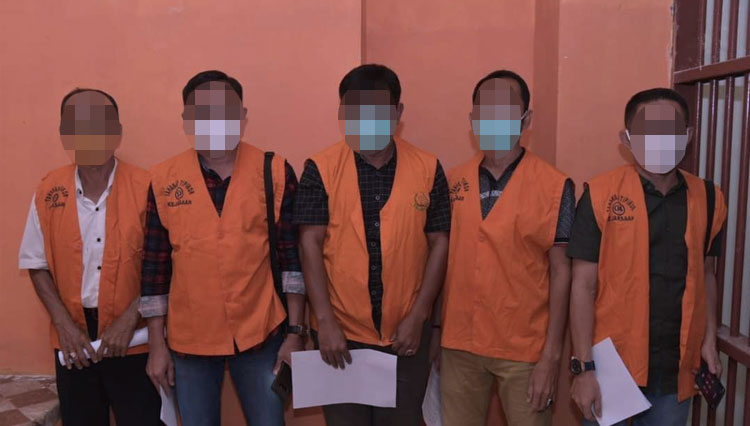 Para terdakwa saat mengenakan baju Oranye beberapa waktu lalu. (Foto: Dok. TIMES Indonesia) 