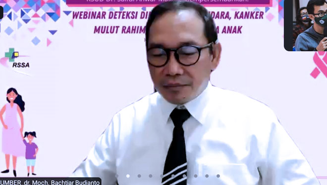 Tiga Dokter Spesialis RSSA Malang Beri Edukasi soal Pentingnya Deteksi Dini Kanker