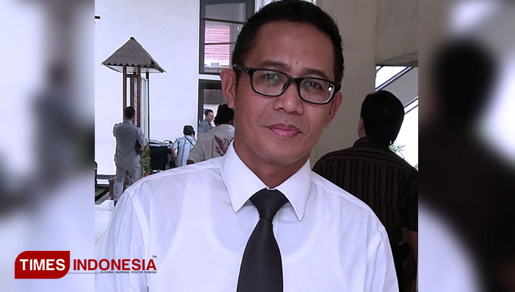 Pengacara Bupati Nganjuk, Ari Hans Simaela. (FOTO: Khusnul Hasana/TIMES Indonesia)