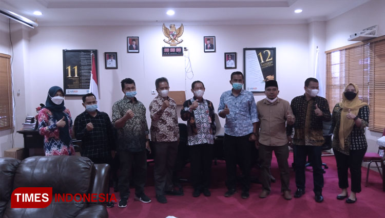 Kunjungan Komisi II DPRD Kukar Ke DPRD Bontang (FOTO: Kusnadi/TIMES Indonesia)