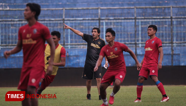 Fokus Persiapan Seri 2 Liga 1 2021, Arema FC Bakal Jalani Latihan Tertutup