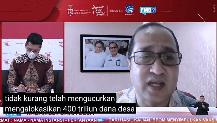 BLT Dana Desa Dukung Pemulihan Ekonomi Desa