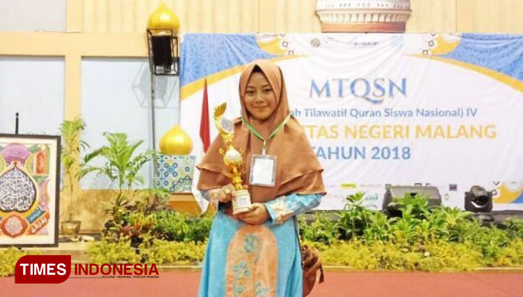 Siswa SMK Al-Irsyad Surabaya Juara 3 lomba MTQ Tingkat Nasional. (Foto-foto: SMK Al-Irsyad for TIMES Indonesia)