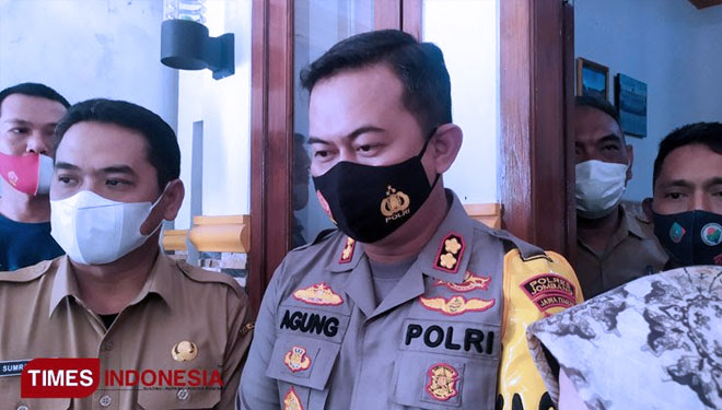 AKBP Agung Setyo Nugroho, Kapolres Jombang (Foto: Rohmadi/TIMES Indonesia)