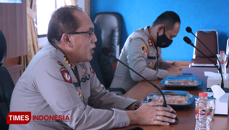 tim supervisi Direktorat Pam Obvit Polda Jabar yang dipimpin langsung Kombes Pol Sudrajat didampingi Kapolres Majalengka, AKBP Syamsul Huda. (FOTO: Humas Polres Majalengka for TIMES Indonesia)