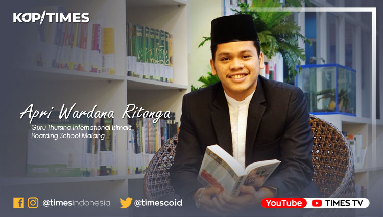 Apri Wardana Ritonga, S. Pd; Guru Thursina International Islamic Boarding School Malang.