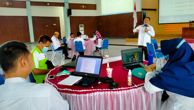 Workshop Penyusunan Rencana Usaha Produk Unggulan di Aula Sasana Giri Sabha, Rabu (2/6/2021). (FOTO: Polbangtan Malang)