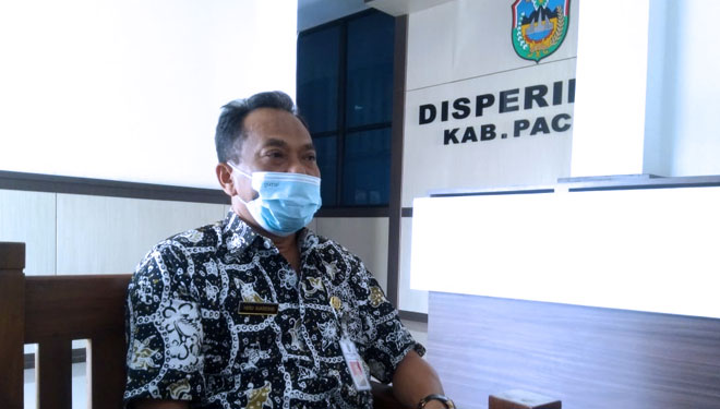 Kepala Dinas Perindustrian dan Berdagangan (Disperindag) Pacitan, Heru Sukrisno (Foto: Yusuf For TIMES Indonesia)
