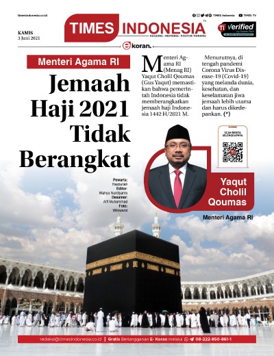 Edisi Kamis, 3 Juni 2021: E-Koran, Bacaan Positif Masyarakat 5.0