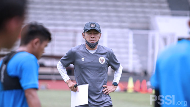 Pelatih Timnas Indonesia Shin Tae yong (FOTO: pssi.org) 