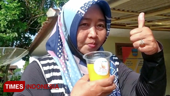 Salah satu produk olahan buah labu madu Kelompok Bedah Rahayu. (Foto: Syamsul Ma'arif/TIMES Indonesia)