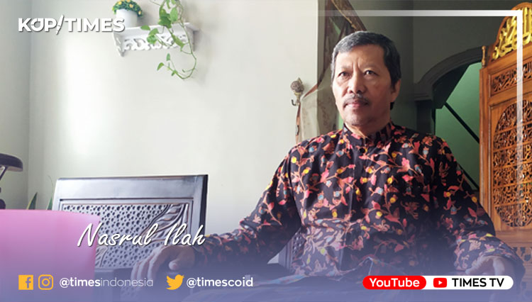 Nasrul Ilah atau Cak Nas, Pemerhati Kebudayaan Jombang. (Foto: Rohmadi/TIMES Indonesia)