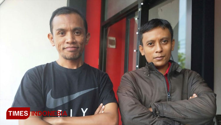 Ketua KNKM Amir Chamsah (kiri) dan Wakil Ketua KNKM Taufiq. (Foto-foto: KNKM for TIMES Indonesia)